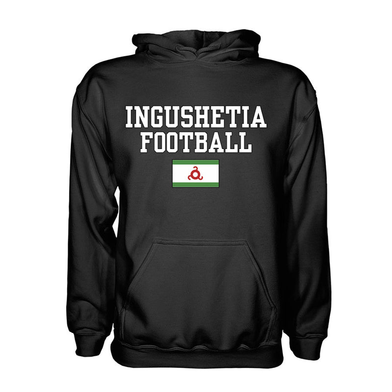 Ingushetia Football Hoodie - Black