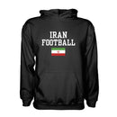 Iran Football Hoodie - Black