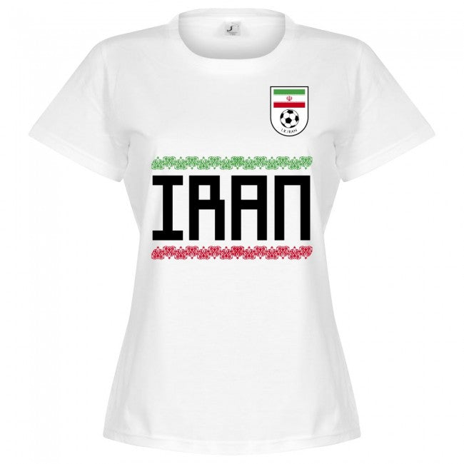 Iran Team Womens T-Shirt - White