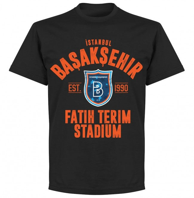 Istanbul Basaksehir Established T-shirt - Black - Terrace Gear