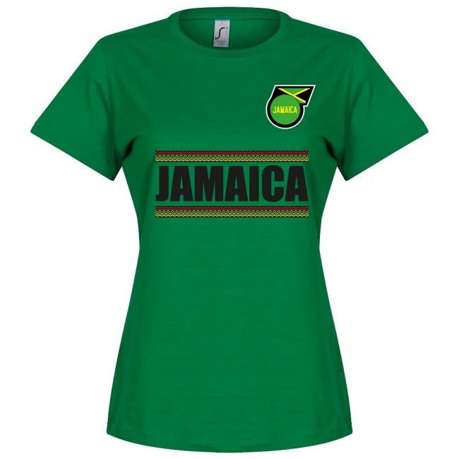 Jamaica Team Womens T-Shirt - Green