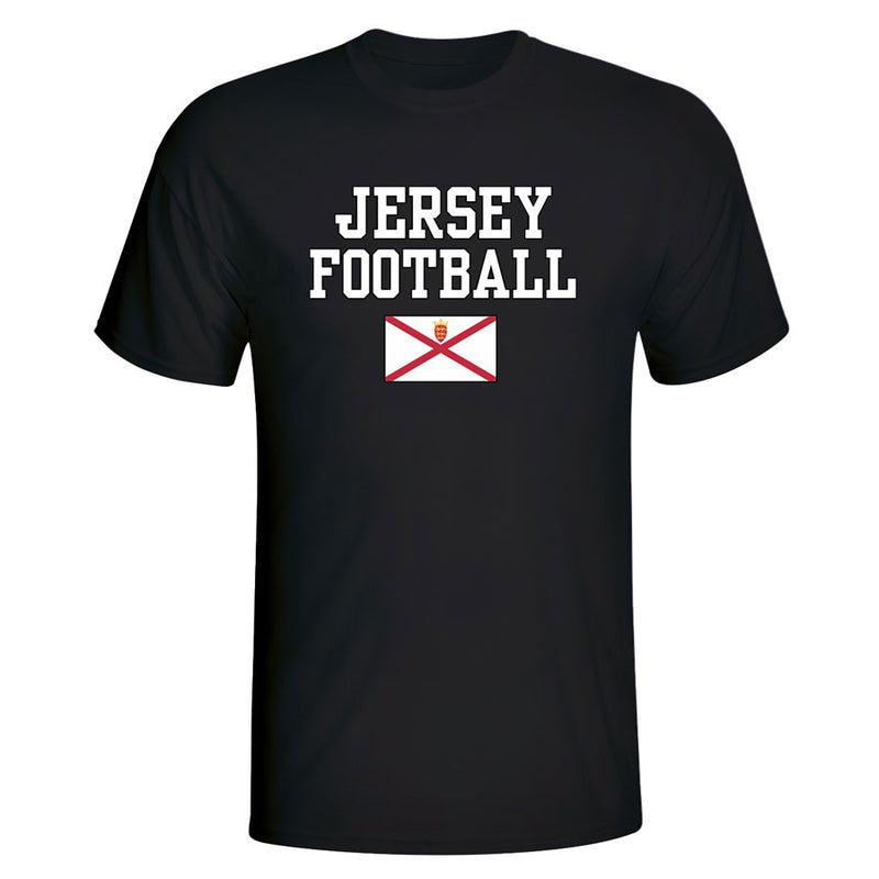 Jersey Football T-Shirt - Black