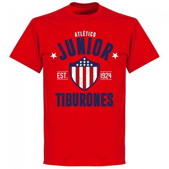 Junior Established T-Shirt - Red - Terrace Gear