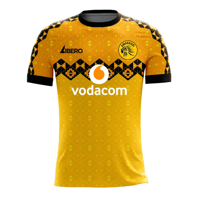 Kaizer Chiefs 2020-2021 Home Concept Football Kit (Libero) - Terrace Gear