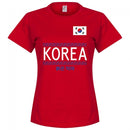 Korea Team Womens T-Shirt - Red