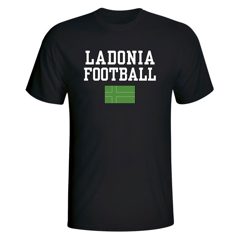 Ladonia Football T-Shirt - Black