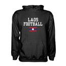 Laos Football Hoodie - Black