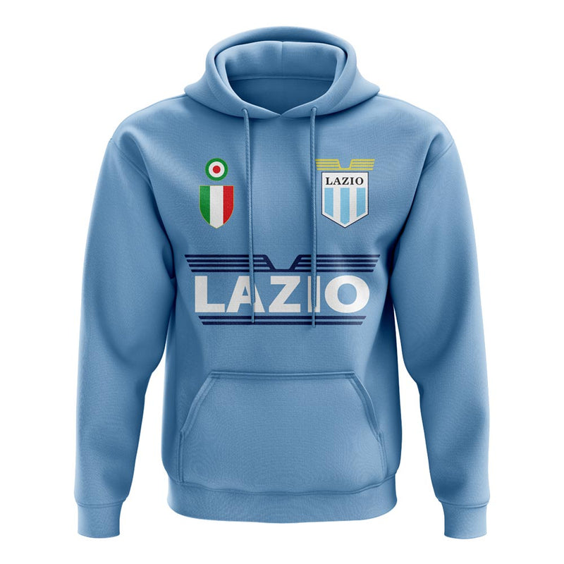 Lazio Gascoigne 8 Team Hoodie - Sky
