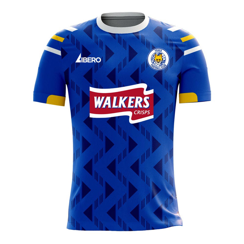 Leicester 2020-2021 Home Concept Football Kit (Libero) - Terrace Gear