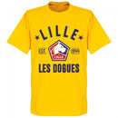 Lille Established T-Shirt - Yellow - Terrace Gear
