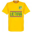 Lithuania Team T-shirt - Yellow