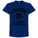 Liverpool Montevideo Established T-Shirt - Ultramarine