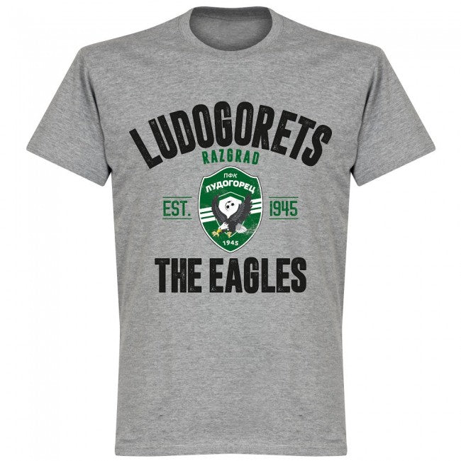 Ludogorets Established T-shirt - Grey - Terrace Gear