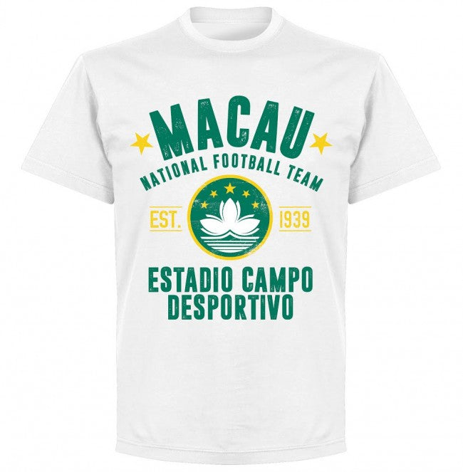 Macau Established T-shirt - White - Terrace Gear