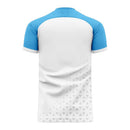 Diego Maradona Face Signature Concept Shirt (White) - Kids (Long Sleeve)