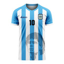 Diego Maradona Argentina Silhouette Concept Shirt - Kids (Long Sleeve)