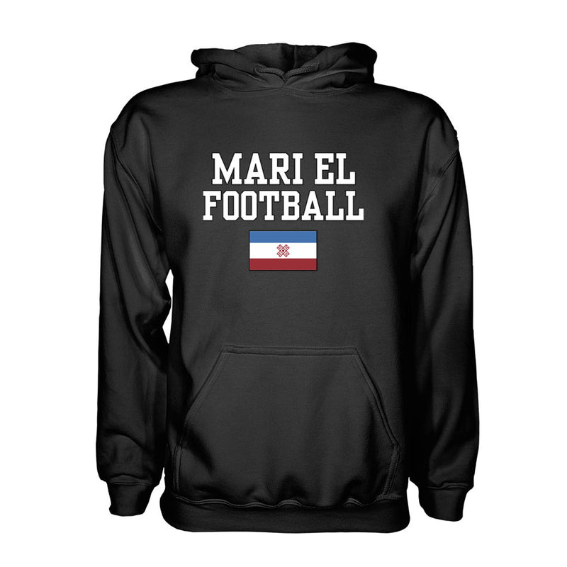 Mari El Football Hoodie - Black