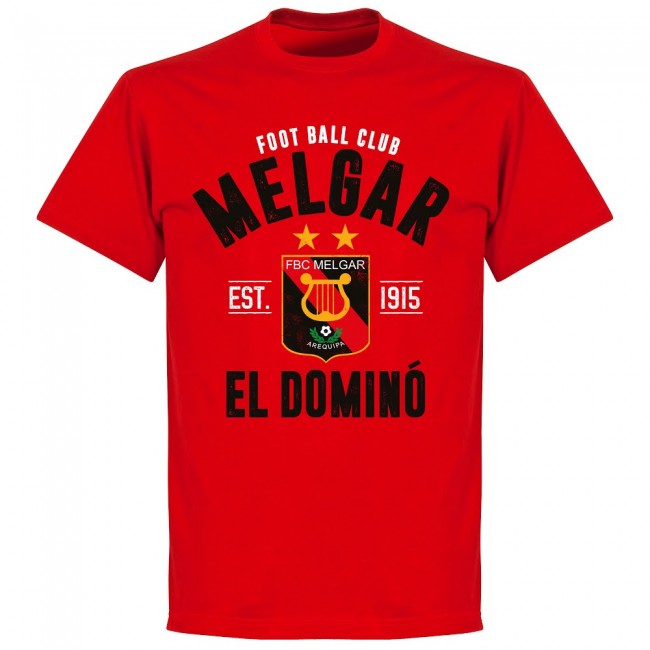 Melgar Established T-Shirt - Red - Terrace Gear