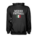 Mexico Football Hoodie - Black