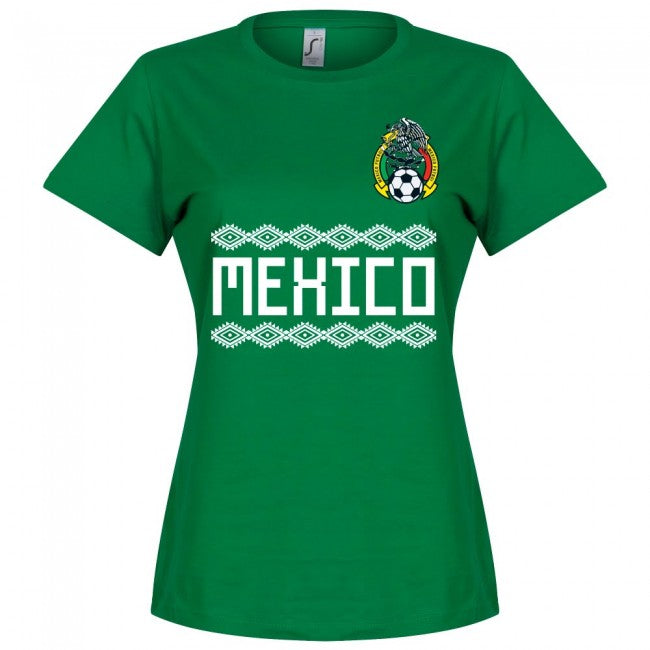 Mexico Team Womens T-Shirt - Green