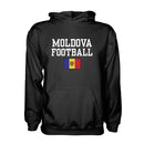 Moldova Football Hoodie - Black