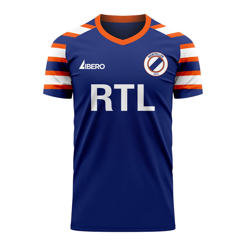 Montpellier 2022-2023 Home Concept Football Kit (Libero)