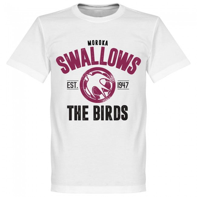 Moroka Swallows Established T-Shirt - White - Terrace Gear