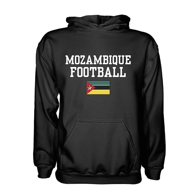 Mozambique Football Hoodie - Black