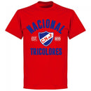 Nacional Established T-shirt - Red - Terrace Gear