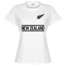 New Zealand Team Womens T-Shirt - White