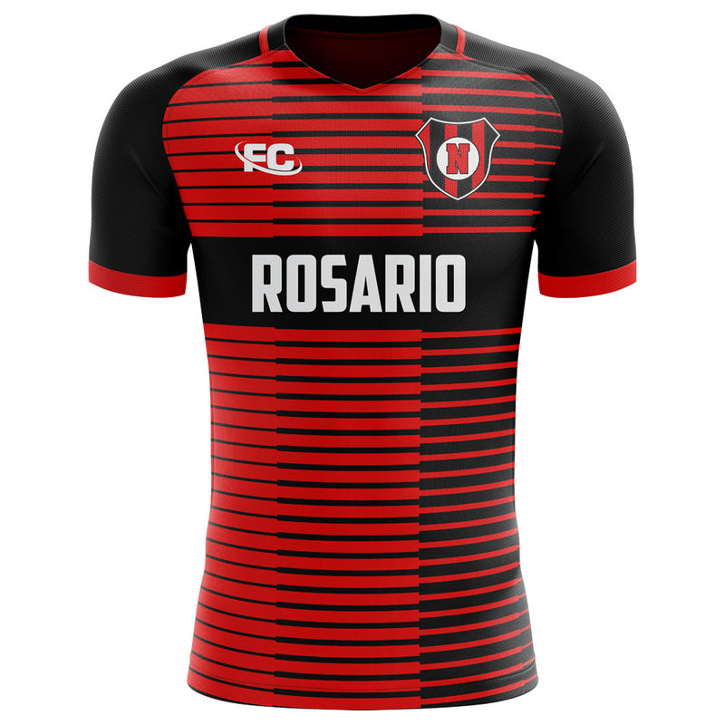 Newells Old Boys 2020-2021 Home Concept Football Kit - Terrace Gear