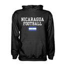 Nicaragua Football Hoodie - Black