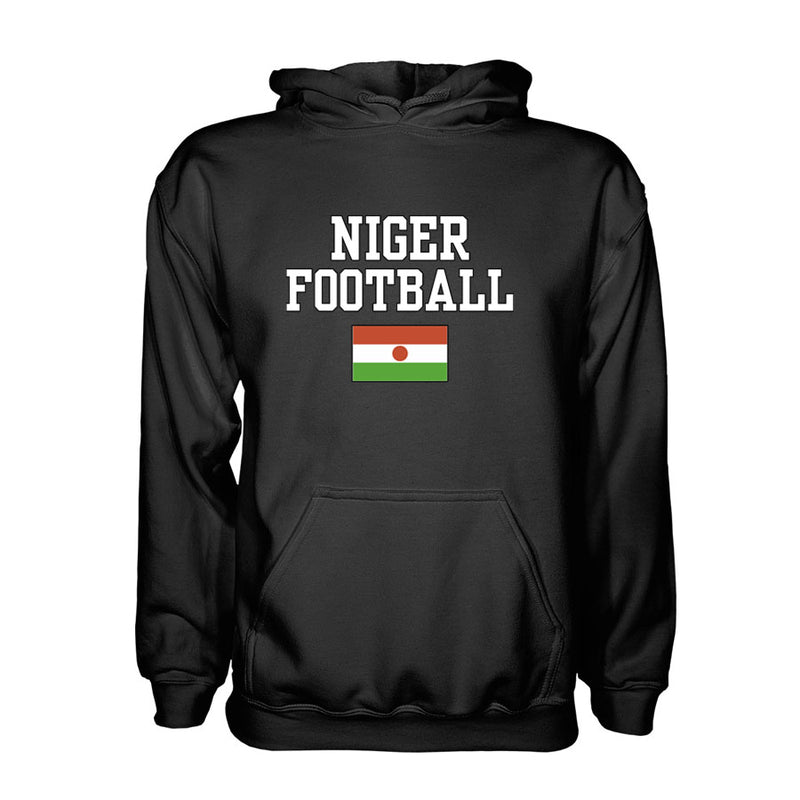 Niger Football Hoodie - Black