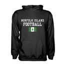 Norfolk Island Football Hoodie - Black