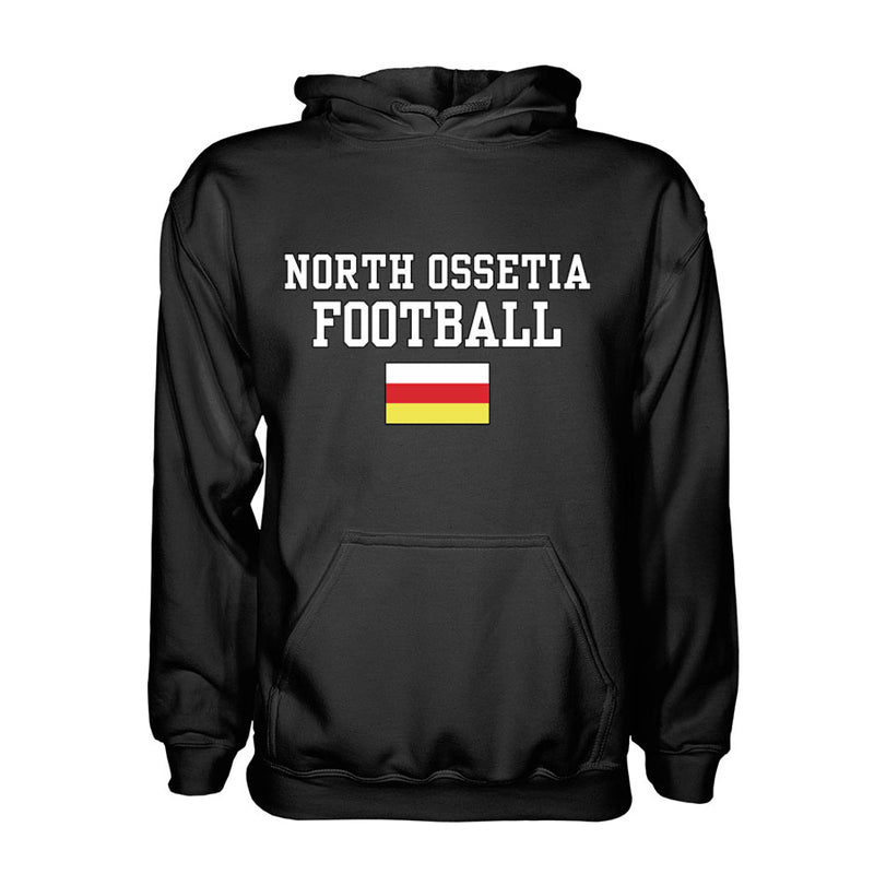 North Ossetia Football Hoodie - Black