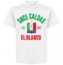 Once Caldas Established T-Shirt - White - Terrace Gear