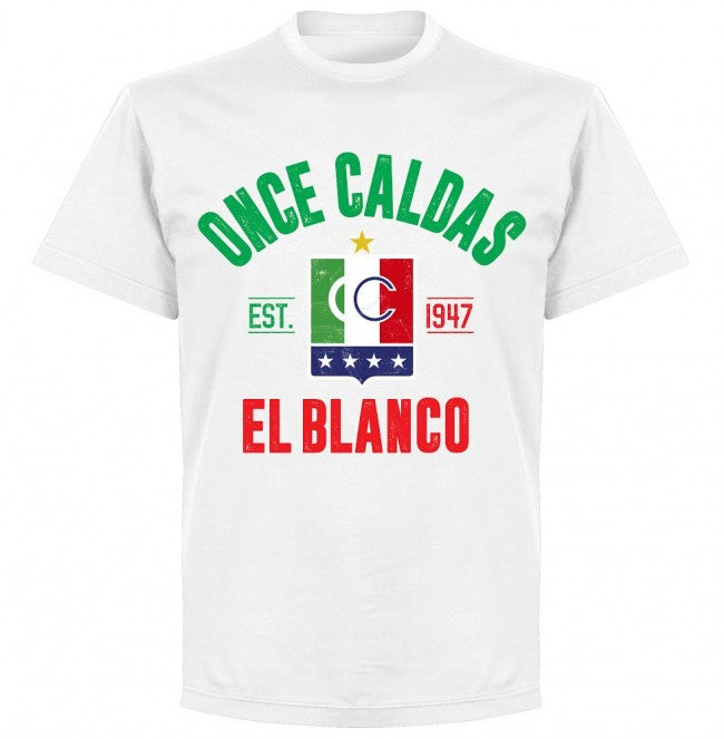 Once Caldas Established T-Shirt - White - Terrace Gear