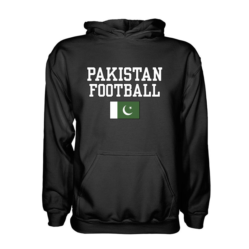 Pakistan Football Hoodie - Black