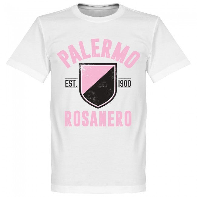 Palermo Established T-Shirt - White - Terrace Gear