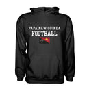 Papa New Guinea Football Hoodie - Black