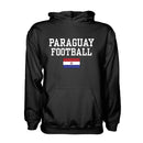 Paraguay Football Hoodie - Black