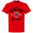 Pohang Steelers Established T-shirt - Red - Terrace Gear