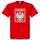 Poland Team Crest T-shirt - Red