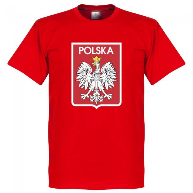 Poland Team Crest T-shirt - Red