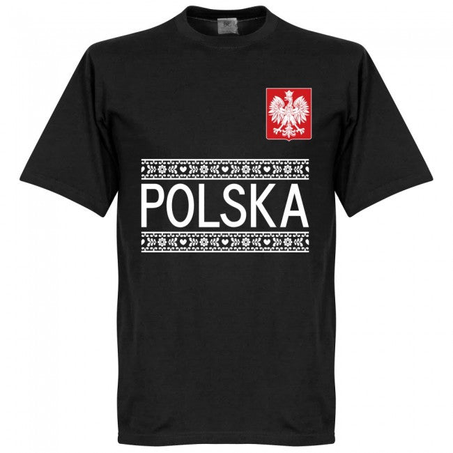 Poland Team T-Shirt - Black