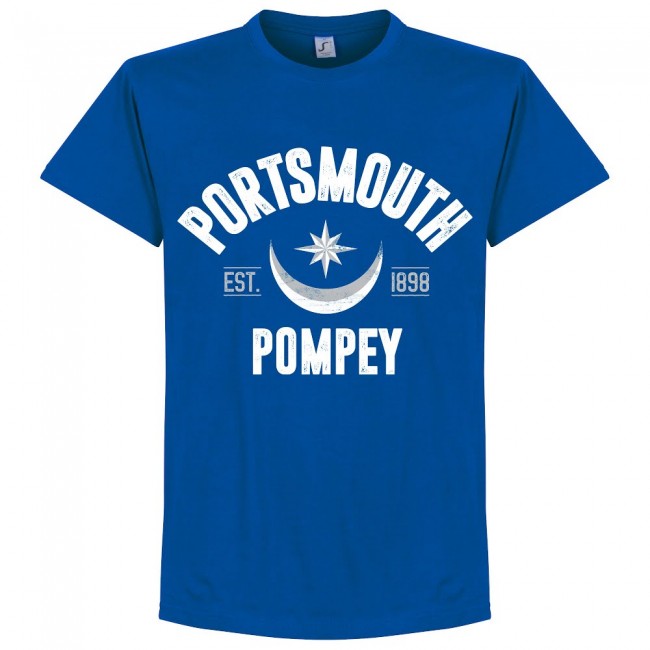 Portsmouth Established T-Shirt - Royal