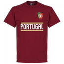 Portugal Team T-Shirt - Maroon