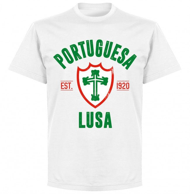 Portuguesa Established T-Shirt - White - Terrace Gear