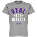 Real Established T-Shirt - Grey - Terrace Gear
