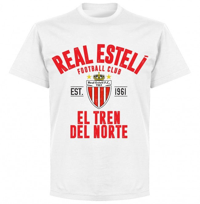 Real Esteli Established T-shirt - White - Terrace Gear